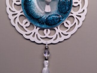 Enfeite de Parede ou Porta Divino Esmeralda Bolha