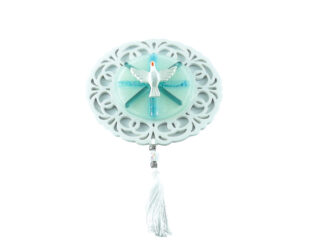 Enfeite de Parede ou Porta Divino Azuis