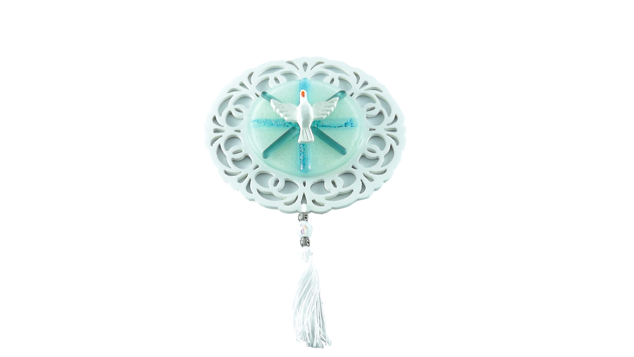 Enfeite de Parede ou Porta Divino Azuis