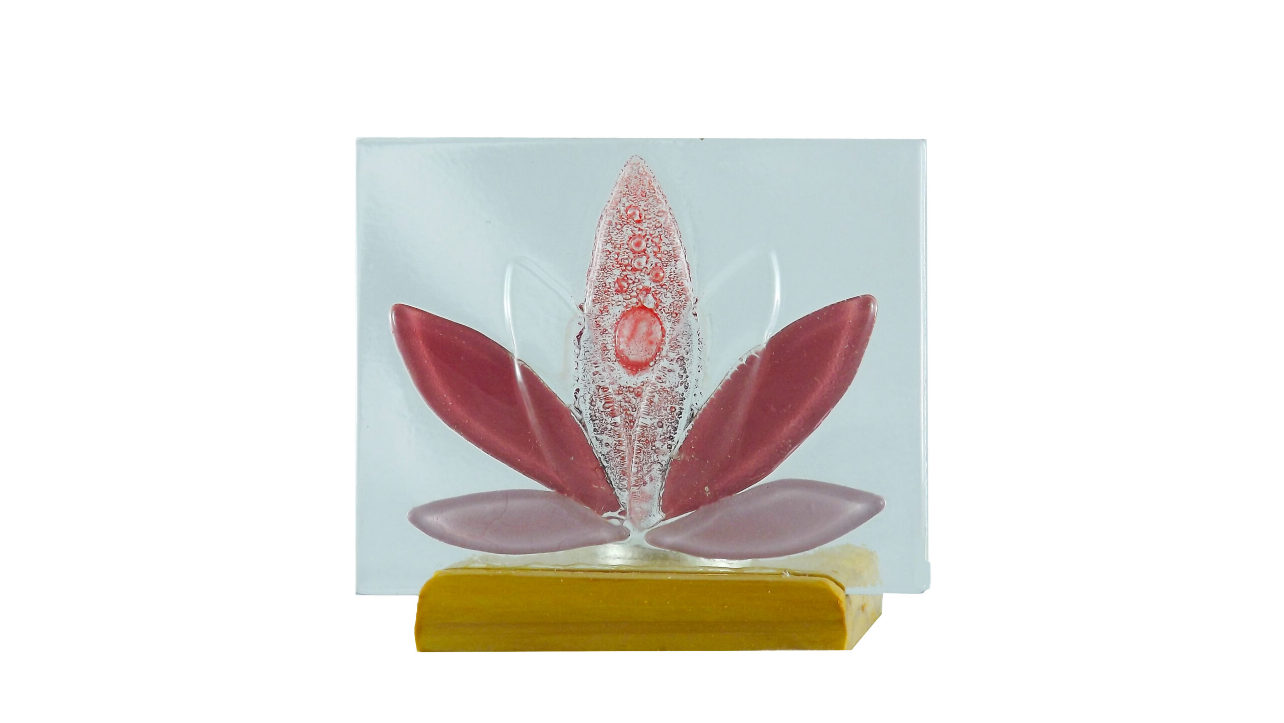 Porta Vela Flor de Lotus Rosas - Imagem 3