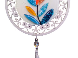 Enfeite de Parede ou Porta Mandala Flores